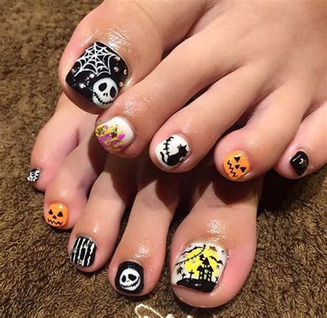 Halloween Toe Nails Art Designs 2019 Fabulous Nail Art Designs