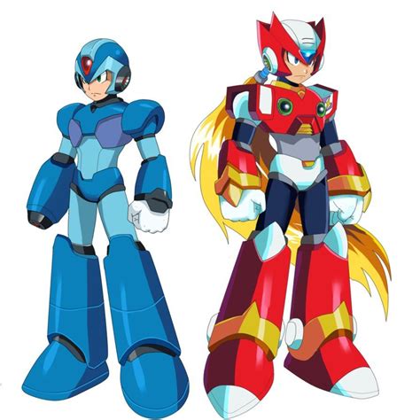 X And Zero Concept By Rapharanker On Deviantart Mega Man Art Mega