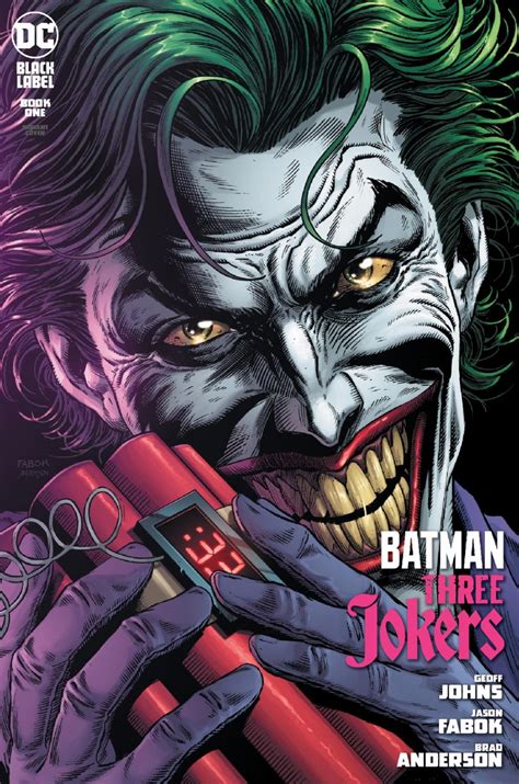 Batman Three Jokers 1 Joker Bomb Premium Variant Cover C