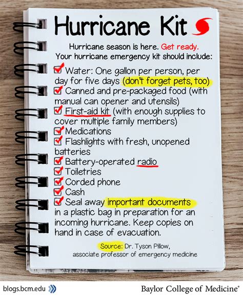 Organize Your Hurricane Prep Kit Today