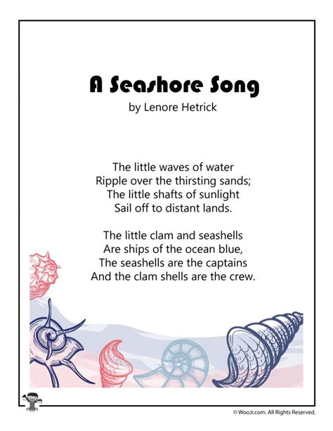 Summer Kids Poems