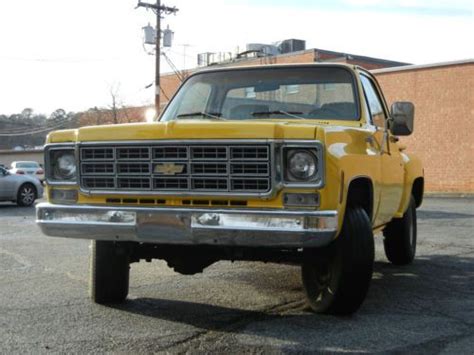 Sell Used 1978 Chevrolet C10 Scottsdale Pick Up Truck Step Side Manual