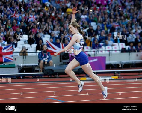 Great Britains Sophie Hahn Celebrates Winning The 100m T38 Final
