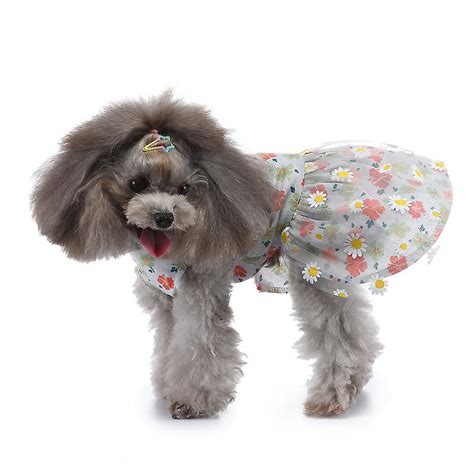Evago Cute Pet Dress Dogs Dresses Floral Dog Dress For Small Dogs