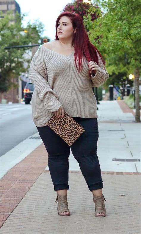 40 Cute Plus Size Outfit Ideas To Wear This Winter Wear4trend Plus Size Fall Fashion Plus