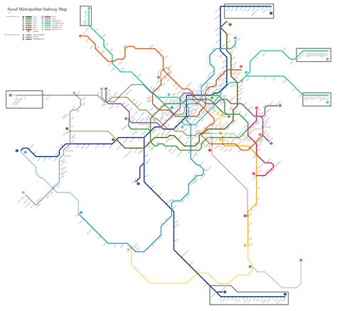 Seoul Subway Map The Seoul Guide