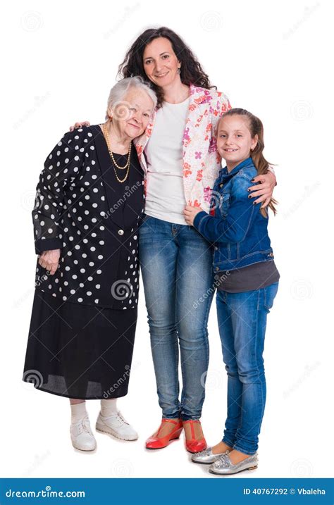 Three Generations Of Women Stock Photo Image Of Caucasian 40767292