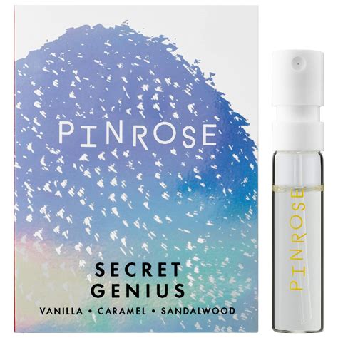 Pinrose Secret Genius Eau De Parfum Carded Sample 15ml0