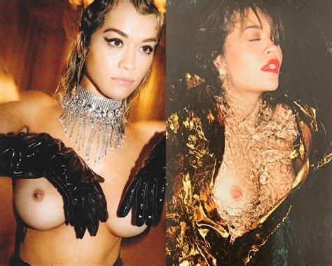 Rita Ora Nude Titties For Love Magazine