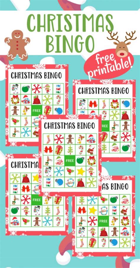 Printable Christmas Bingo For Preschoolers Christmas Bingo Christmas