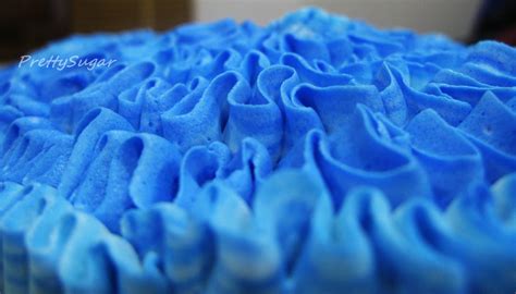 Sugar And Vanilla Bakery Blue Buttercream Ruffles