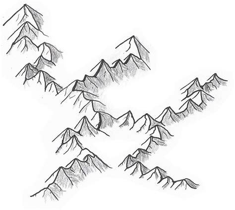 How To Draw Mountains On A Map An Easy Step By Step Guide
