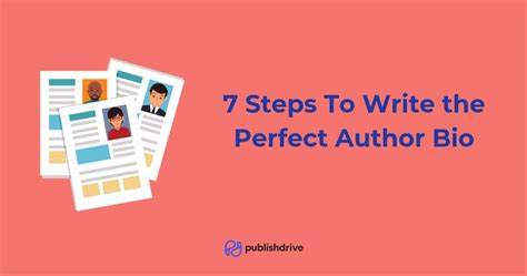 How To Write The Perfect Author Bio