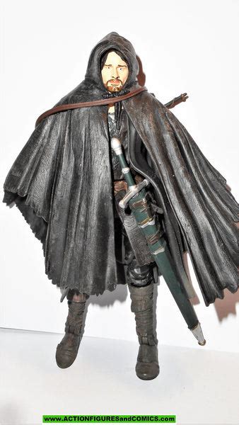 Lord Of The Rings Strider Super Poseable Aragorn Toy Biz Complete Hobb
