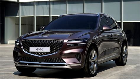 2022 Genesis Gv70 Suv Debuts With Spectacular Looks Cnet