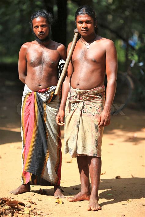Aborigines Of Sri Lanka Vedda Tribe Stock Image Colourbox