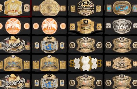 New Championship Belts Coming With New Wwe Logo