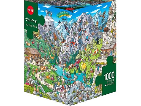 Heye Puzzle Tanck Alpine Fun 1000 Piece Puzzle Puzzle