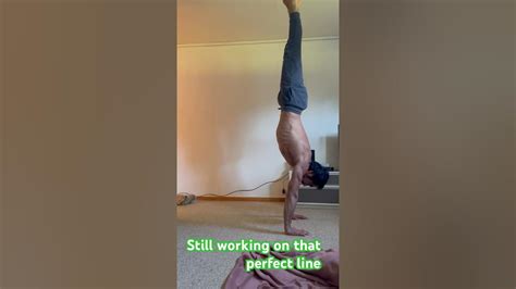 Press To Handstand Bent Elbows Still Working On That Shoulder Mobility To Get That Straight