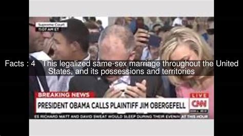 Obergefell V Hodges Top Facts Youtube