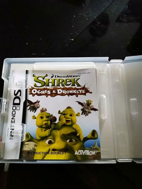 Shrek Ogres And Dronkeys Nintendo Ds 2007 For Sale Online Ebay