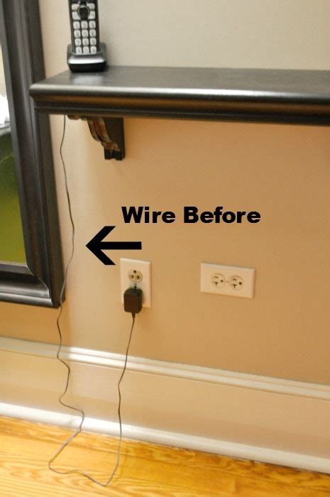 Using Command Hooks To Hide Wires Behind Mirrors Hide Wires On Wall