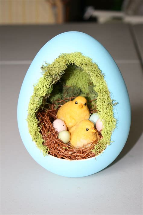 Homemade Easter Decorations - Nest | Homemade easter decorations, Easter decorations, Homemade
