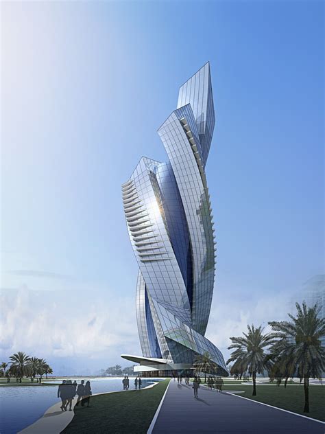 Mixed Use Tower L Abudhabi L Uae Bahar Afshar Archinect