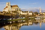 Auxerre, Burgundy, France Royalty Free Stock Image | Stock Photos ...