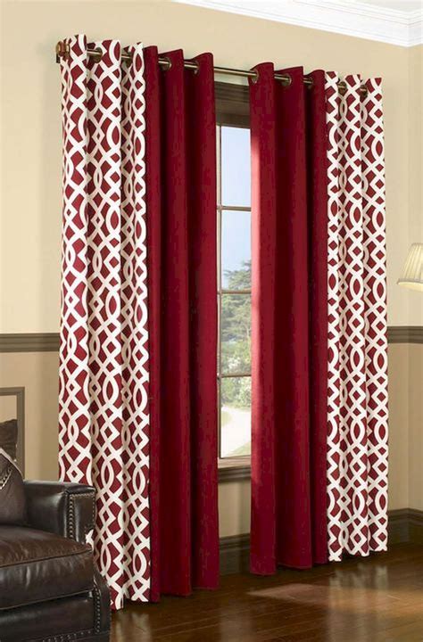 Unbelievable Fashionable Bedroom Curtain Concepts Red Curtains Living