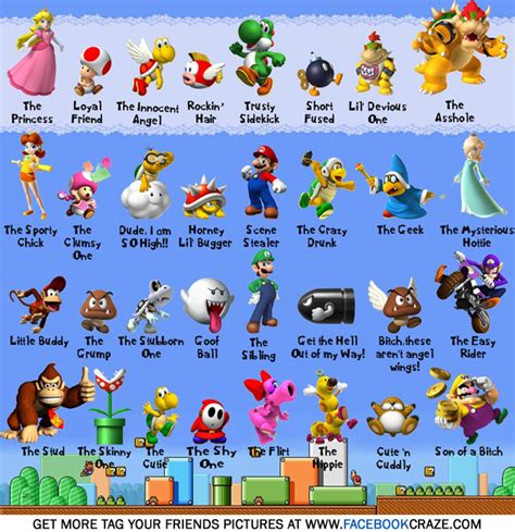 Mario And Characters Super Mario Bros Litrato 32844711 Fanpop