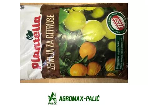 Zemlja Za Citruse 10l Plantella Zemlja Za Biljke Agromax Palić