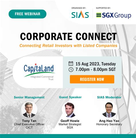 Corporate Connect Webinar With CapitaLand Integrated Commercial Trust