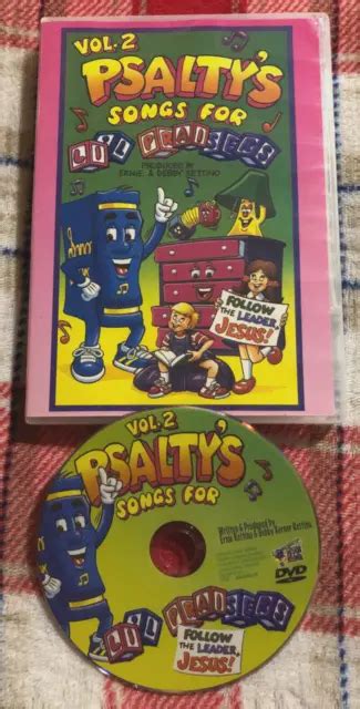 Psaltys Songs For Lil Praisers 2 Follow The Leader Jesus Dvd No