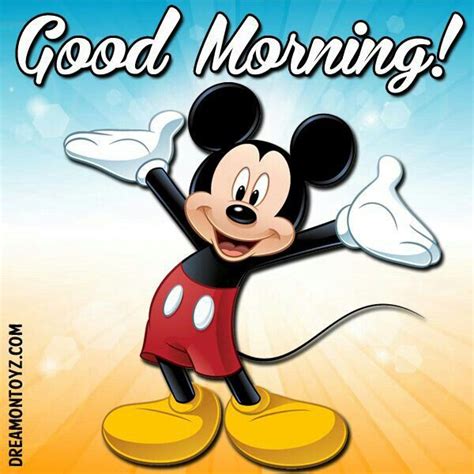 mickey mouse good morning quotes sunday morning wishes