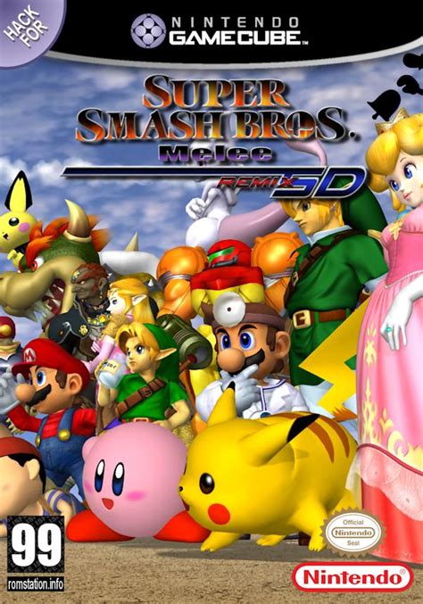 Super Smash Bros Melee Sd Remix Rom And Iso Nintendo Gamecube