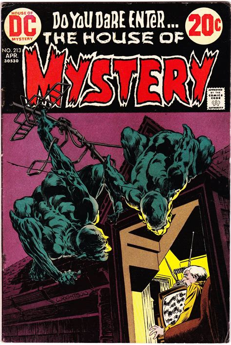 House Of Mystery 213 April 1973 Dc Comics Grade Etsy Comics Horror