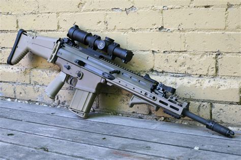 Free Wallpapers Fn Scar Assault Rifle Machine Weapon
