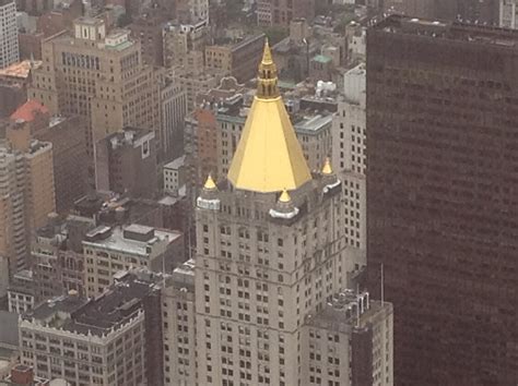 Gold Top Building Manhattan Gold Top Gold Caps Gold