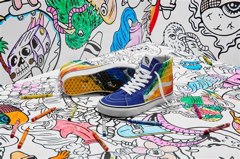 Vans And Crayola Team Up To Celebrate Creativity Sneaker Freaker