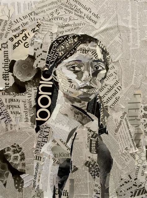 Image Result For Newspaper Collage Newspaper Collage Collage Art