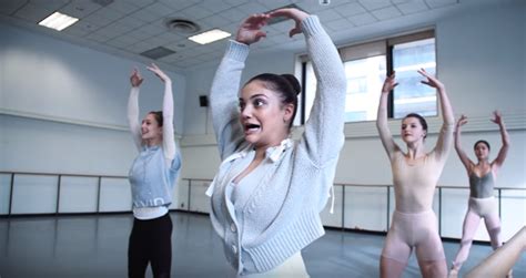 Laurie Hernandez Returns To Her Roots For Nutcracker Ballet Lesson