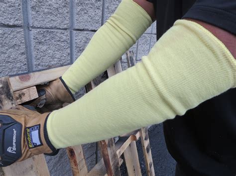 Knitted Arm Protection Superior Ansi Rated Sleeve Protectors