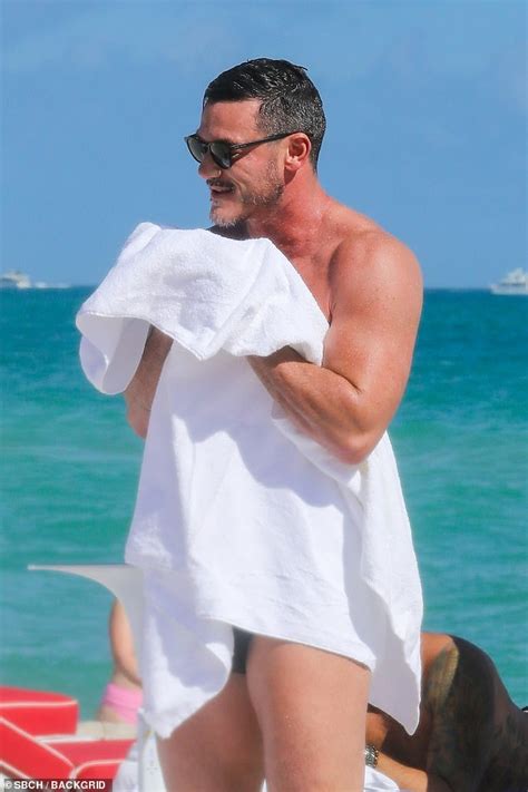Luke Evans 40 Flaunts His Incredible Hunky Physique In Tiny Briefs In