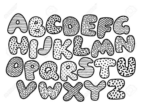 Moldes De Letras Para Imprimir El Alfabeto Completo
