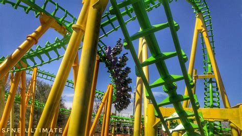 Riddler Revenge At Six Flags New England Roller Coaster Six Flags