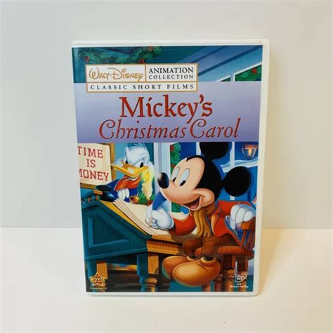 Disney Mickeys Christmas Carol Dvd 1983 Animation Collection 7 12