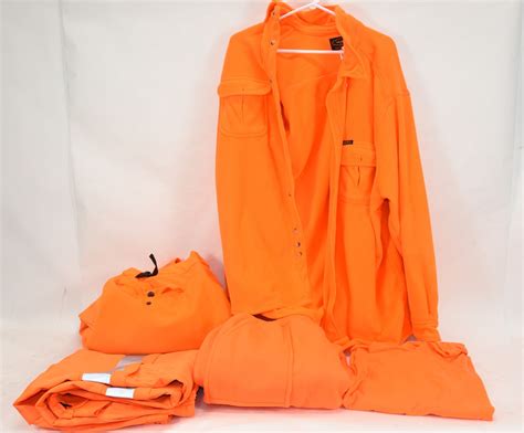 Box Lot Hunter Orange Clothing