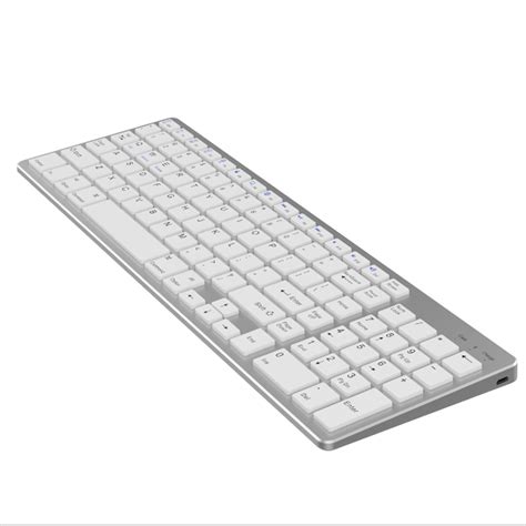 New Bk348 102 Keys Ultra Thin Bluetooth Wireless Keyboard For Winios