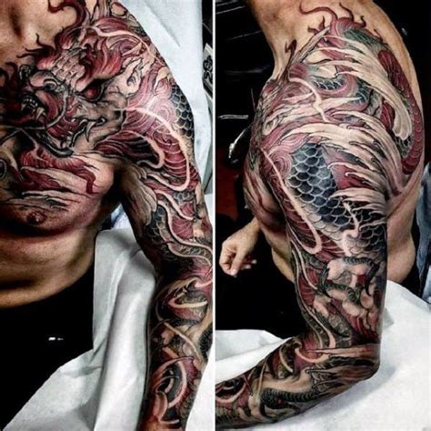 Arm Shoulder Chinese Dragon Tattoo Best Tattoo Ideas